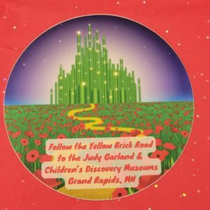 Follow the yellow brick road vinyl sticker