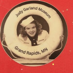 Judy Garland in a life preserver Vinyl Sticker