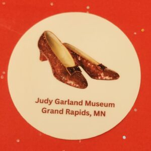 Ruby Slipper Museum Vinyl Sticker