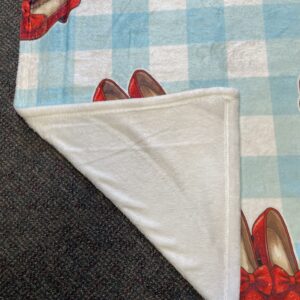 Ruby Slipper Minky Blanket Throw Blanket