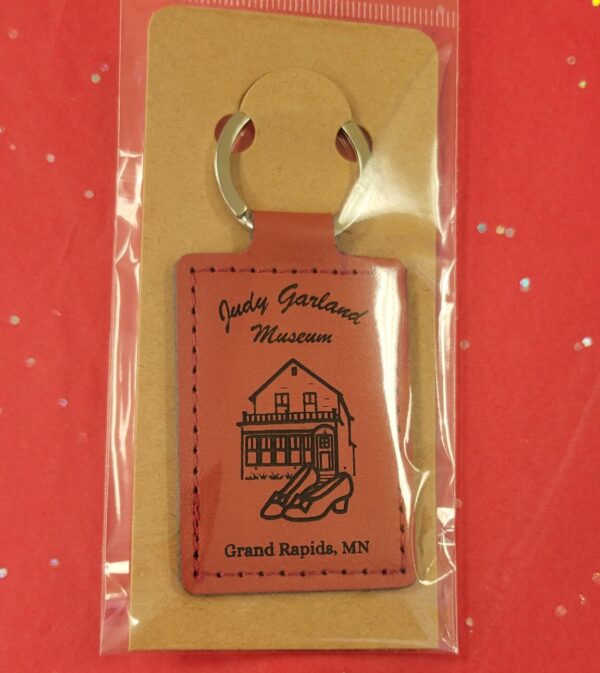 Judy Garland Leatherette Keychain