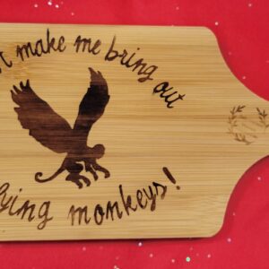 Flying Monkeys Cutting Board