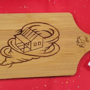 Twister Cutting Board